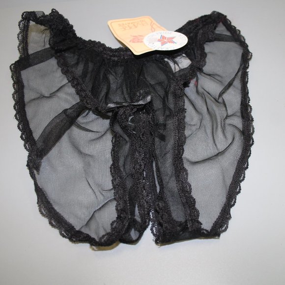 COPY - mesh crotchless panty - Picture 3 of 3